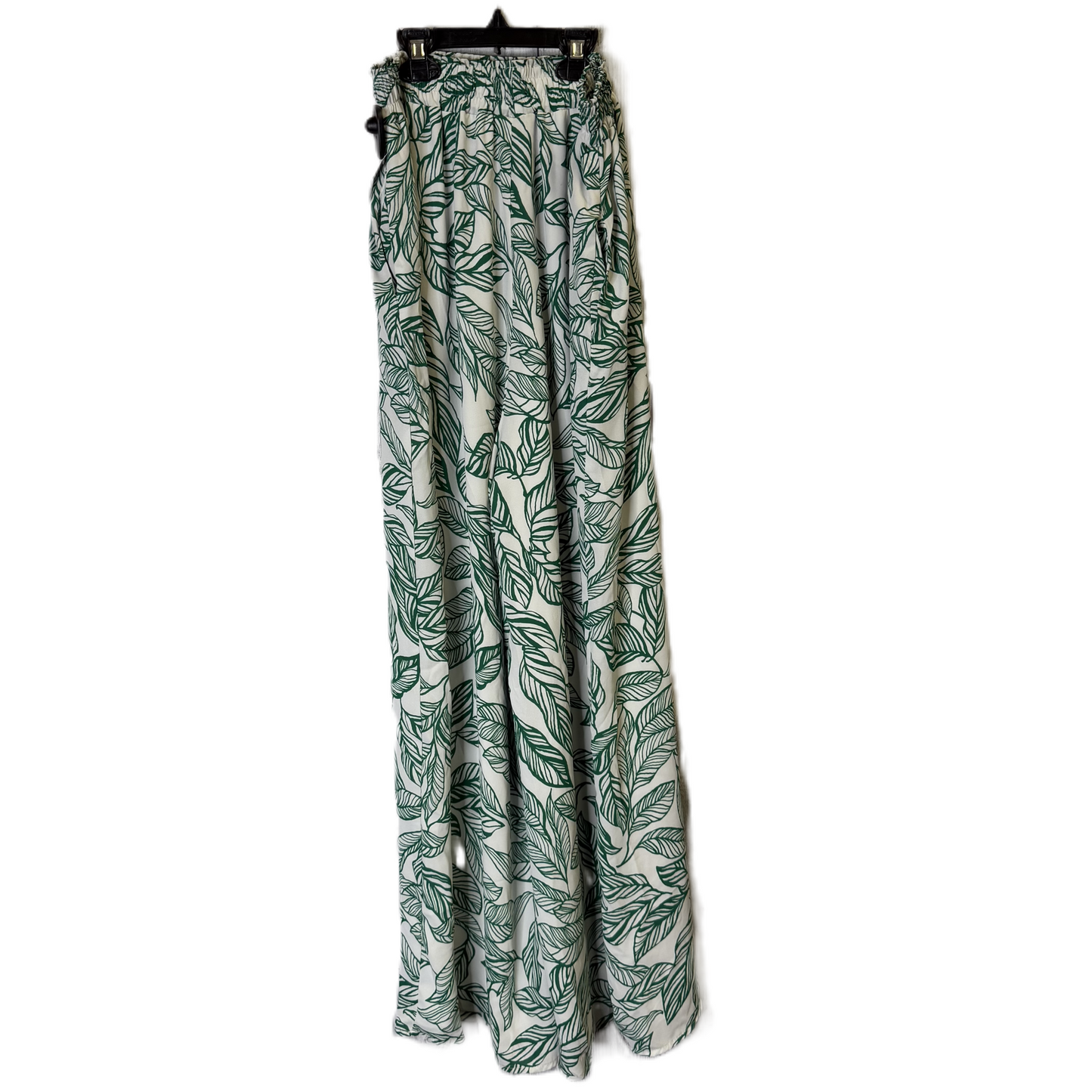 Pants Wide Leg By Pink Lily In Green, Size: L