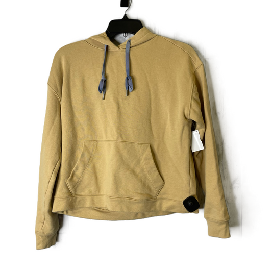 Sweatshirt Hoodie By Madewell In Yellow, Size: S