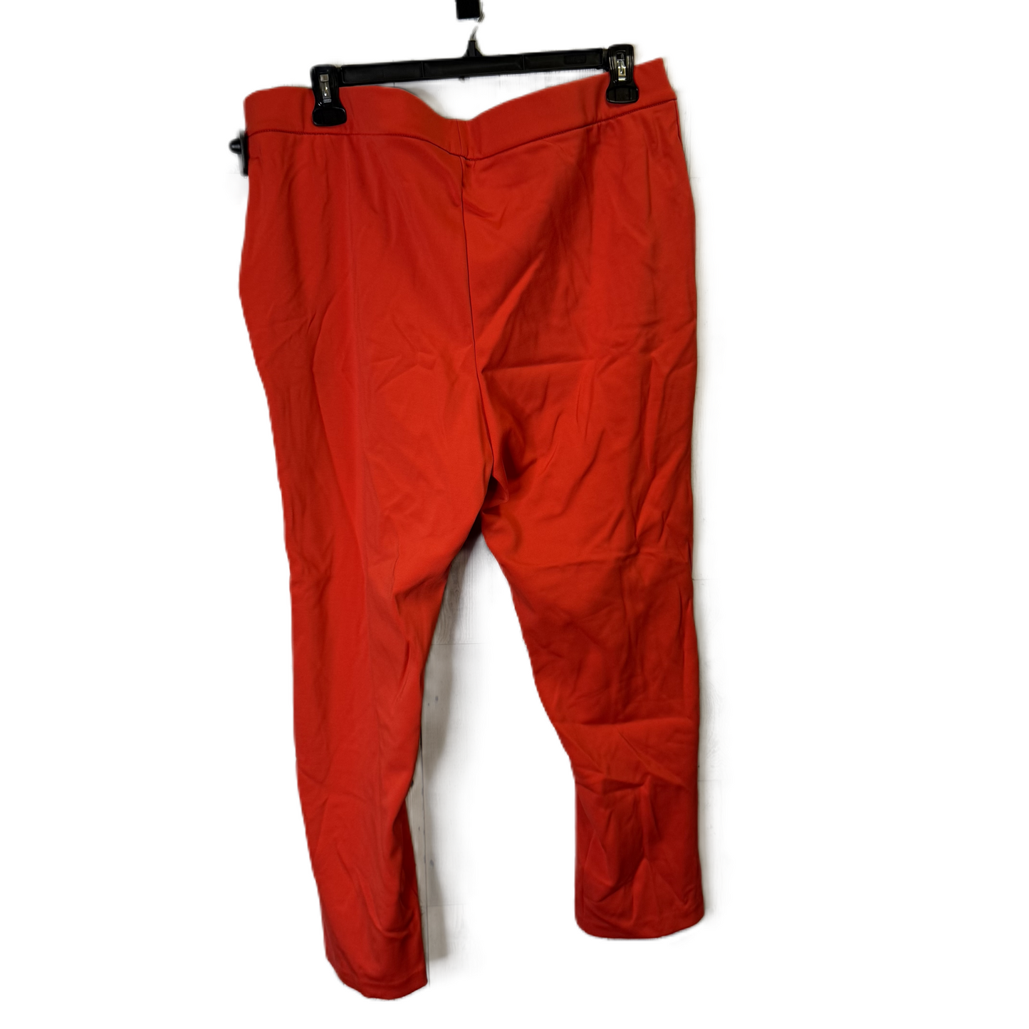 Pants Leggings By Isaac Mizrahi Live Qvc In Red, Size: 1x