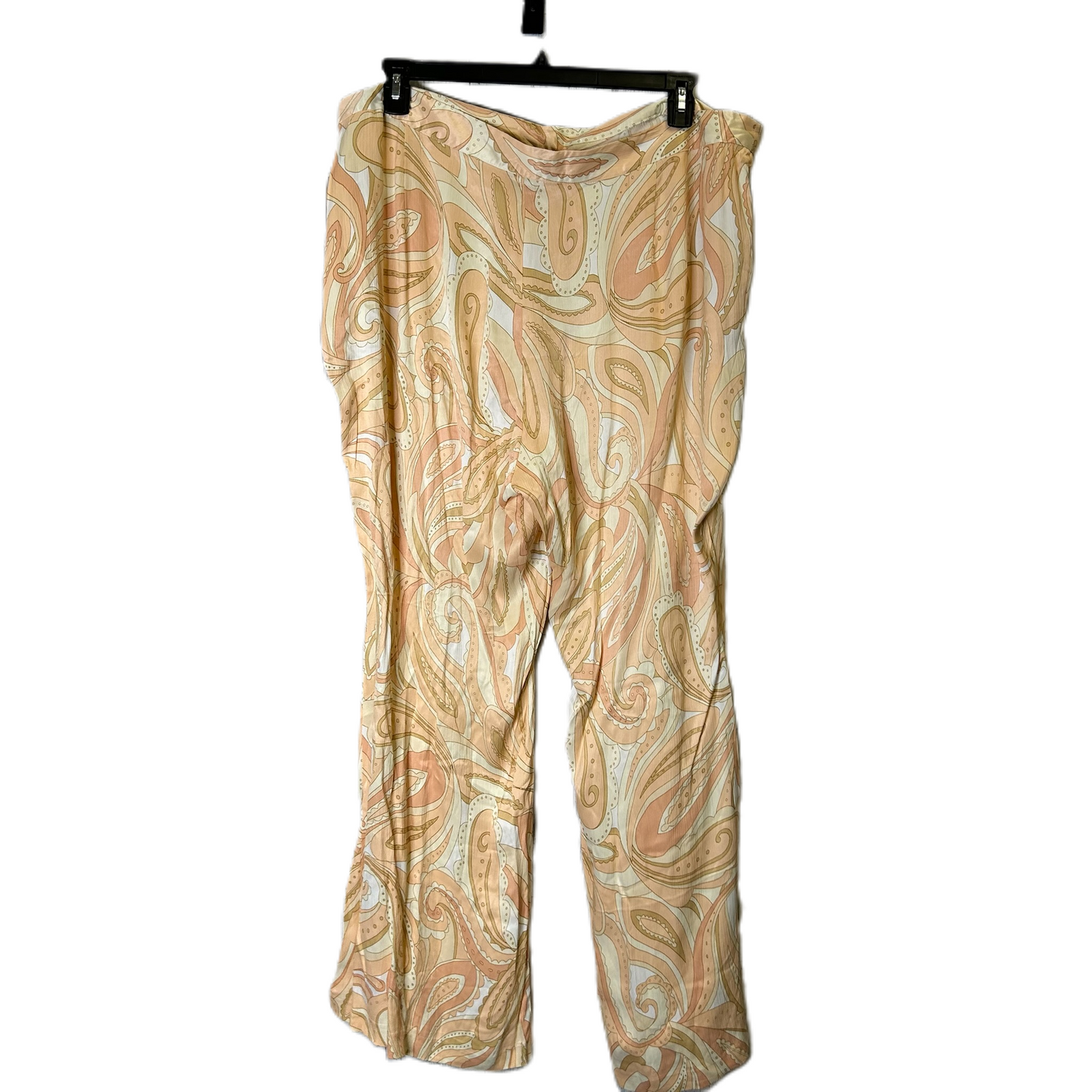 Pants Wide Leg By Forever 21 In Peach, Size: 3x