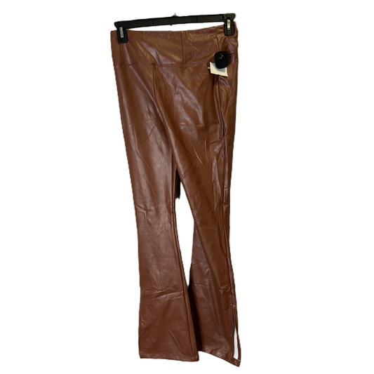 Pants Leggings By Shinestar In Brown, Size: L