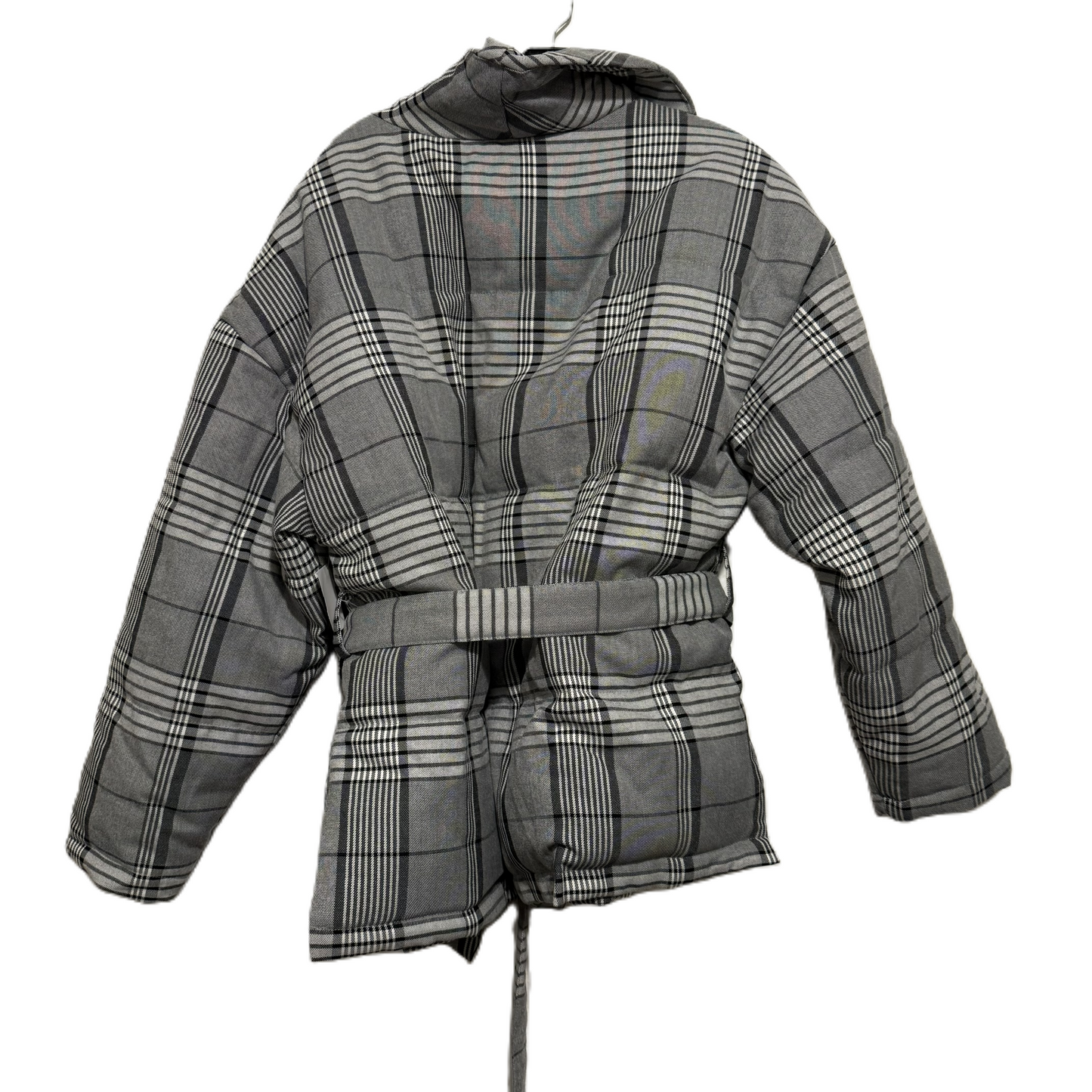 Jacket Puffer & Quilted By Forever 21 In Grey, Size: L