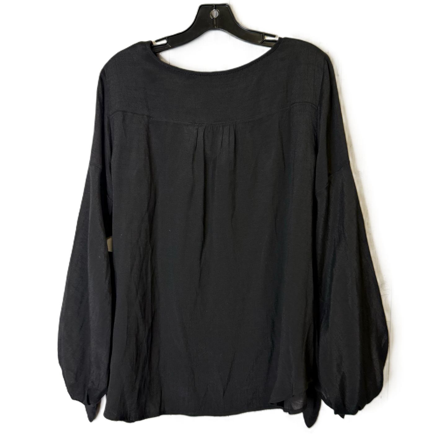 Top Long Sleeve By Maeve In Black, Size: L