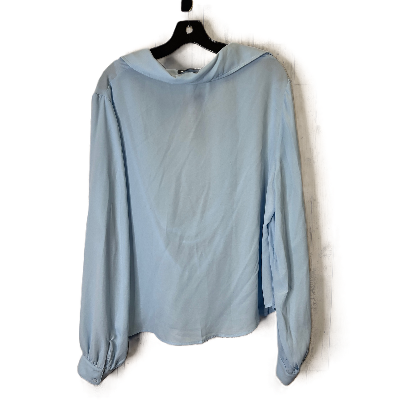 Top Long Sleeve By Shein In Blue, Size: 3x