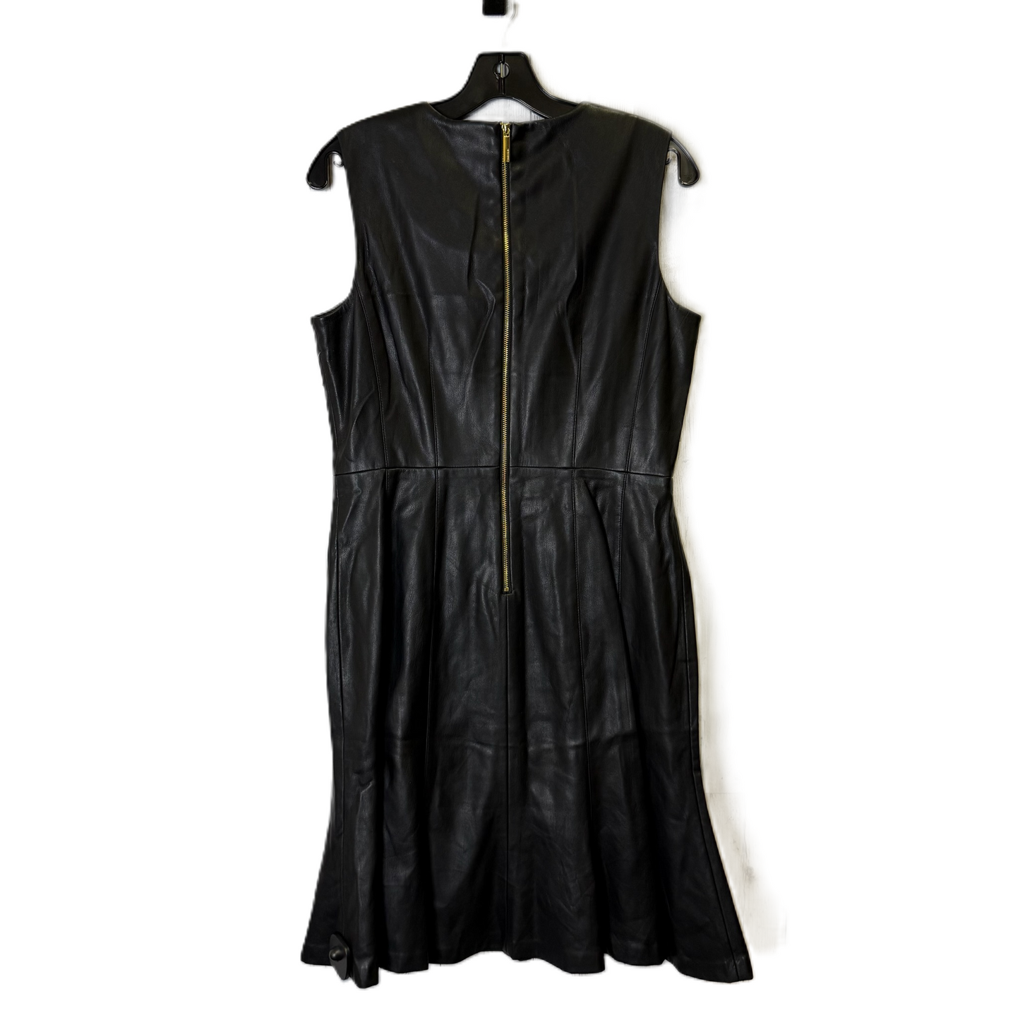 Dress Casual Midi By Calvin Klein In Black, Size: 8