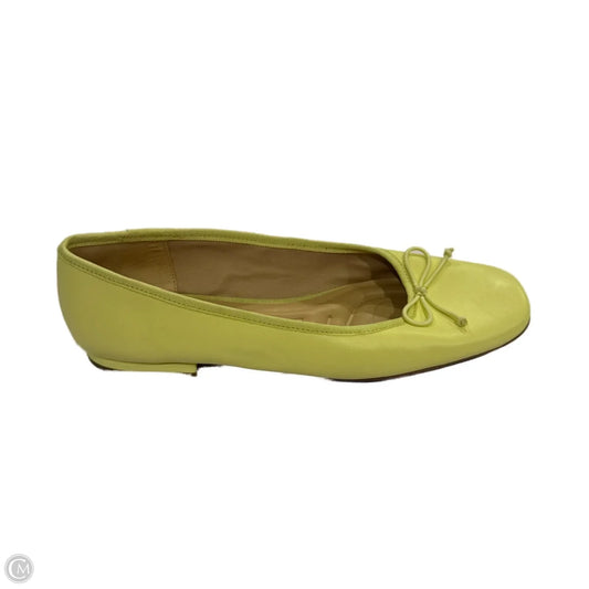 Shoes Flats By Franco Sarto In Yellow, Size: 11
