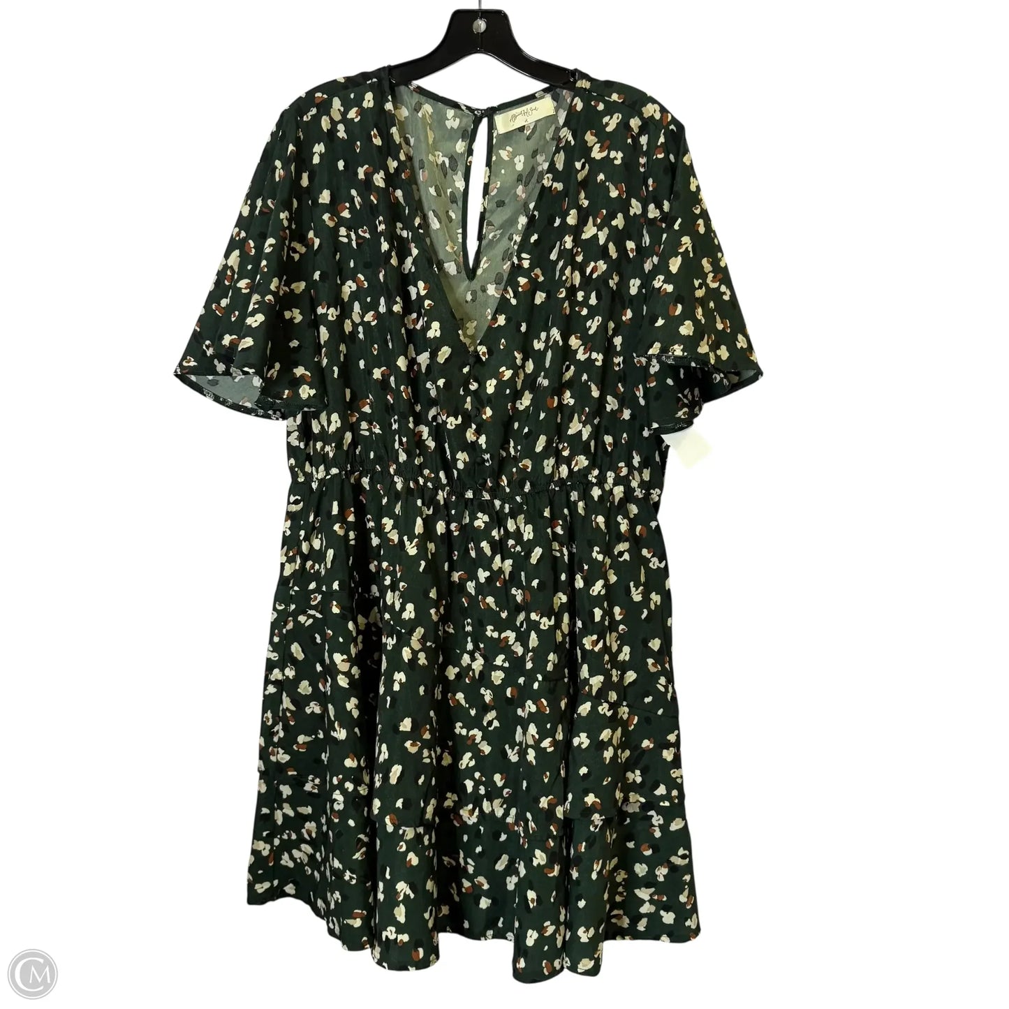 Dress Casual Short By Altard State In Green, Size: 1x