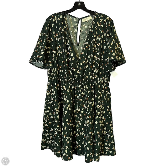 Dress Casual Short By Altard State In Green, Size: 1x
