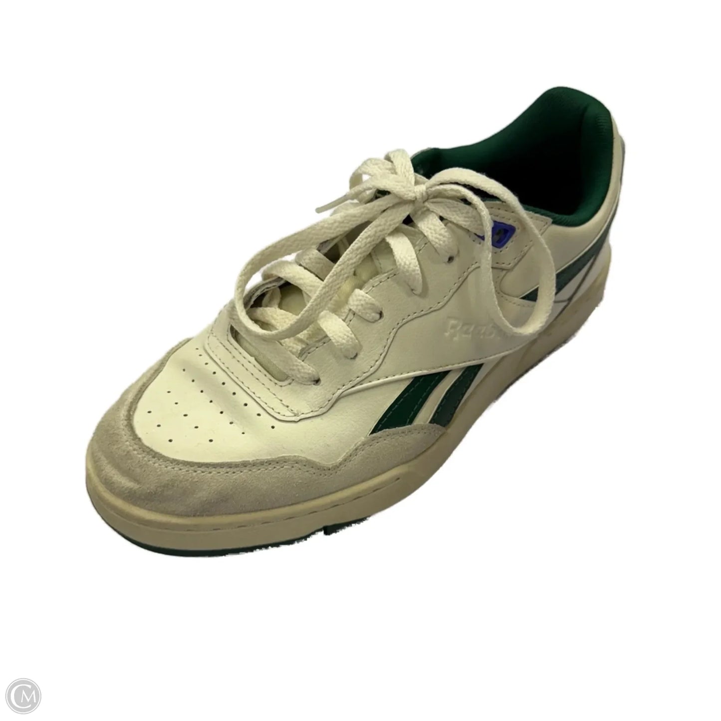 Shoes Athletic By Reebok In Cream & Green, Size: 7.5