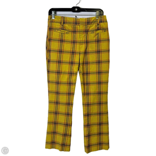 Pants Other By Anthropologie In Plaid Pattern, Size: 4