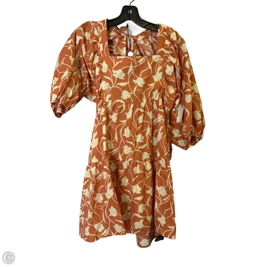 Dress Casual Short By A New Day In Orange, Size: Xs