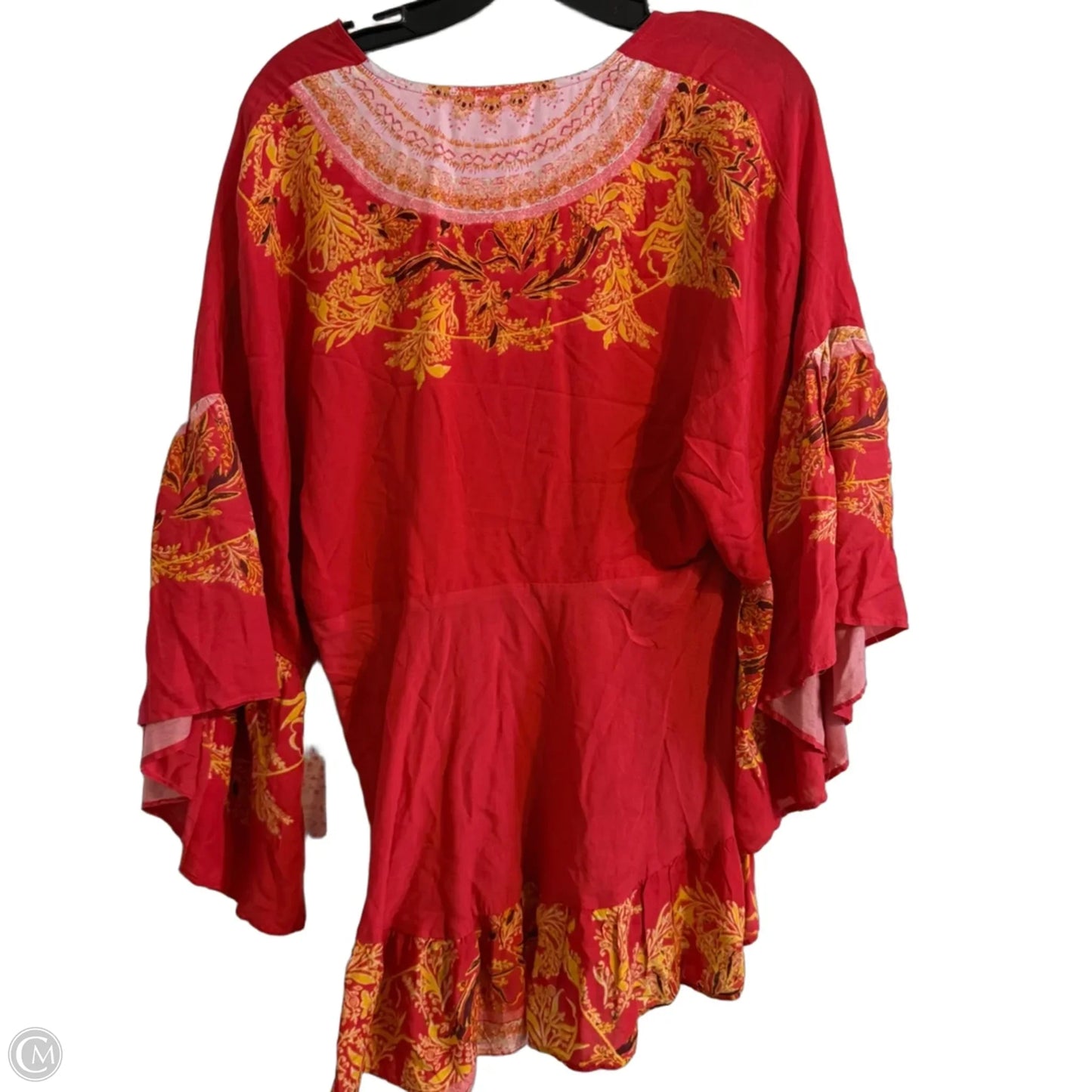 Top Short Sleeve By Free People In Red, Size: Xs