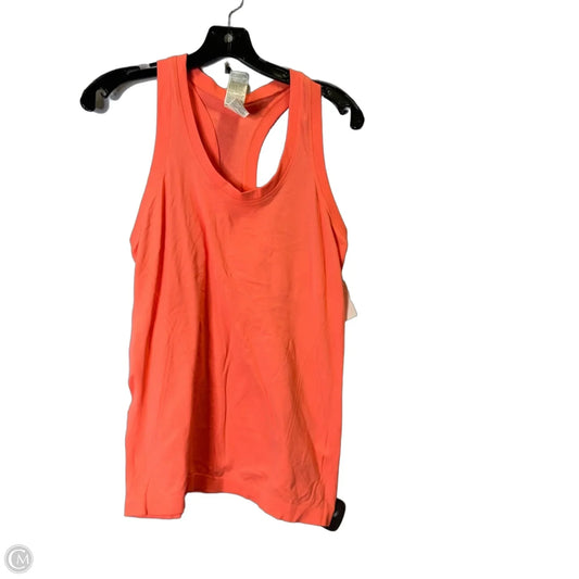 Athletic Tank Top By Athleta In Orange, Size: L