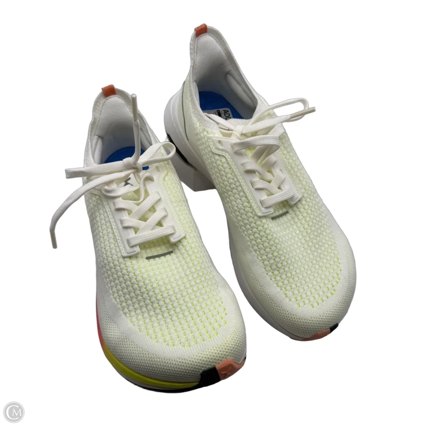Shoes Athletic By Clothes Mentor In Yellow, Size: 7.5