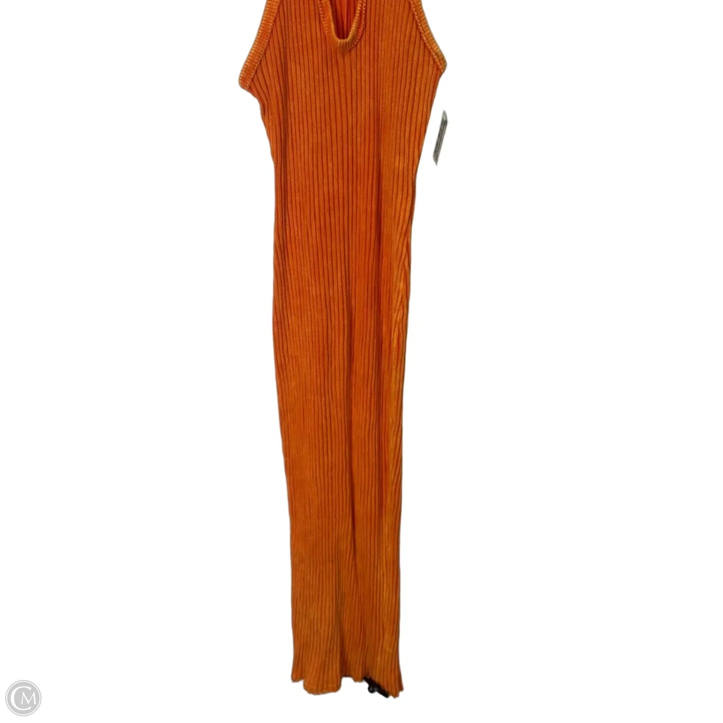 Dress Casual Midi By Fashion Nova In Orange, Size: L