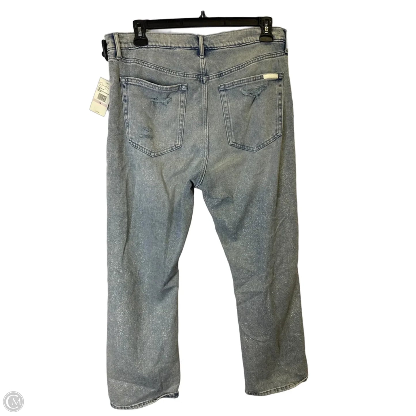 Jeans Straight By Jessica Simpson In Blue Denim, Size: 12