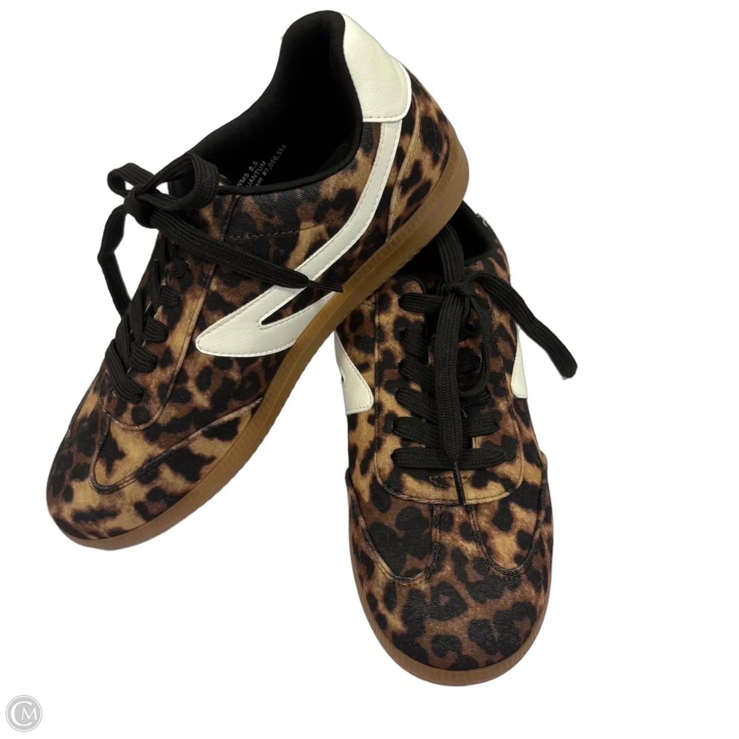 Shoes Sneakers By Dv In Animal Print, Size: 8.5