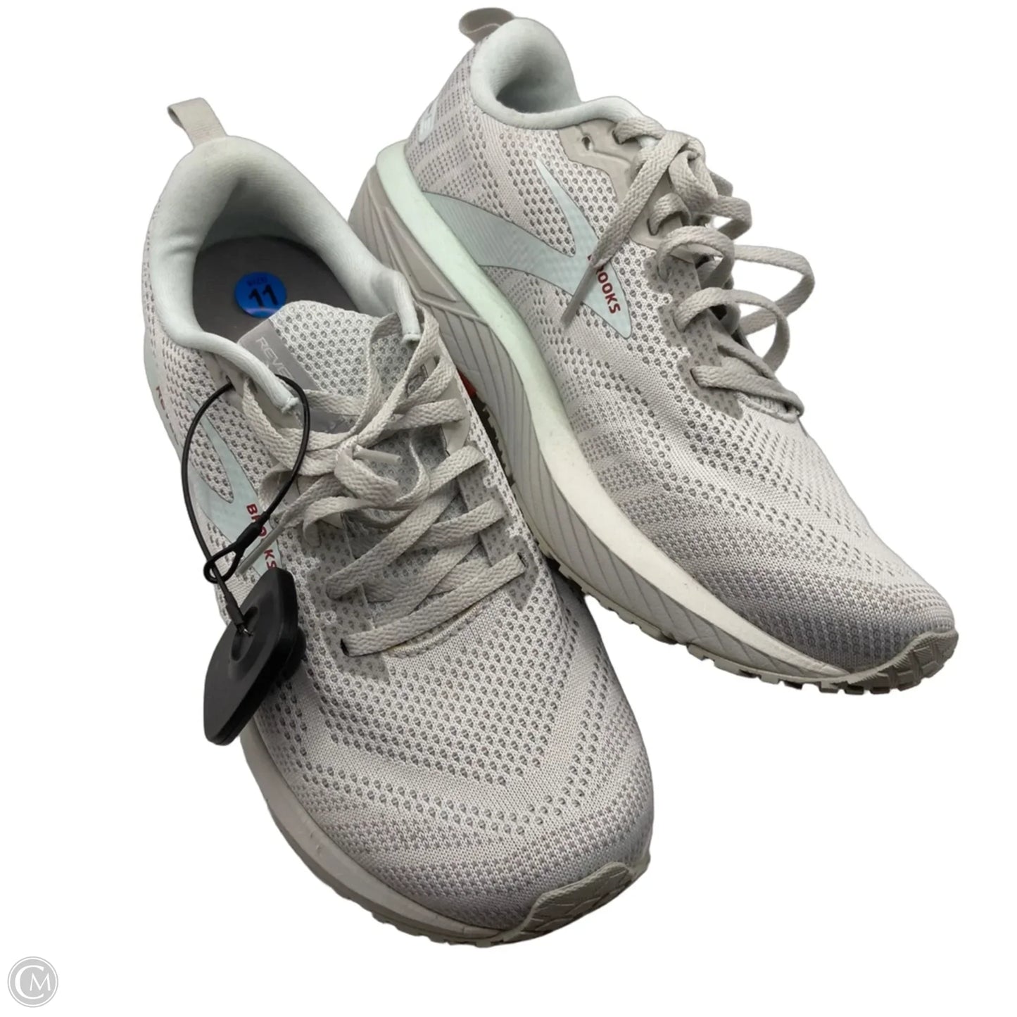 Shoes Athletic By Brooks In Grey, Size: 11