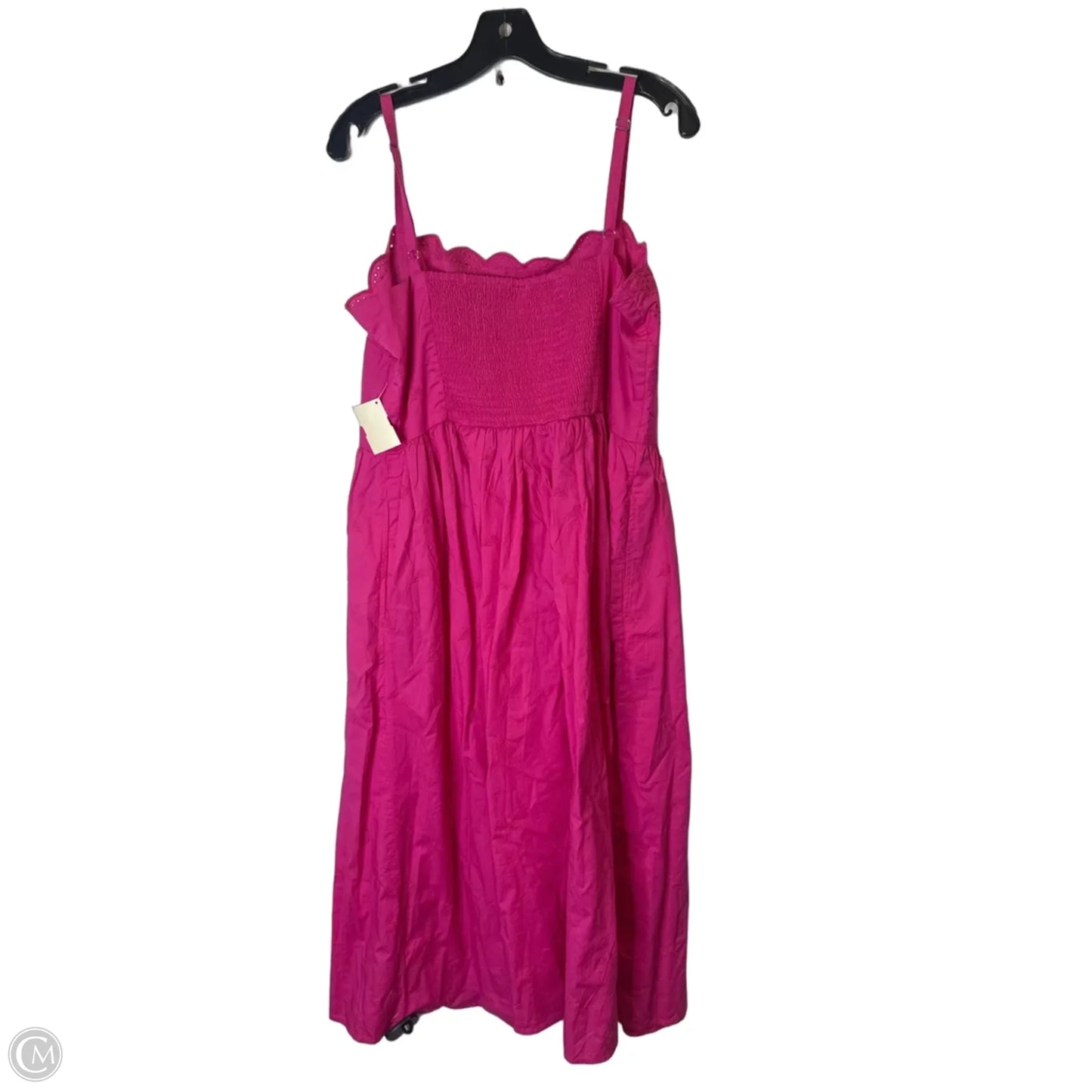 Dress Casual Midi By Gap In Pink, Size: L