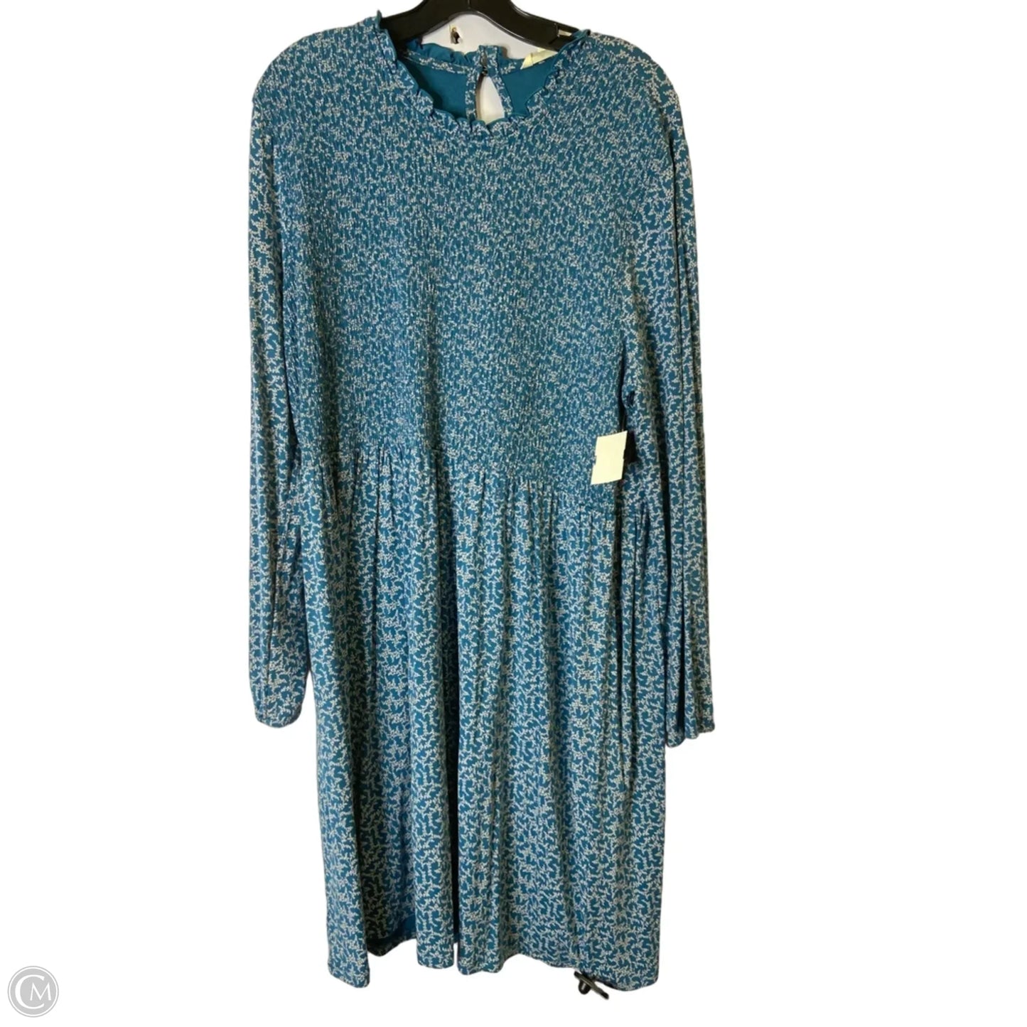 Dress Casual Maxi By Matilda Jane In Blue, Size: Xxl