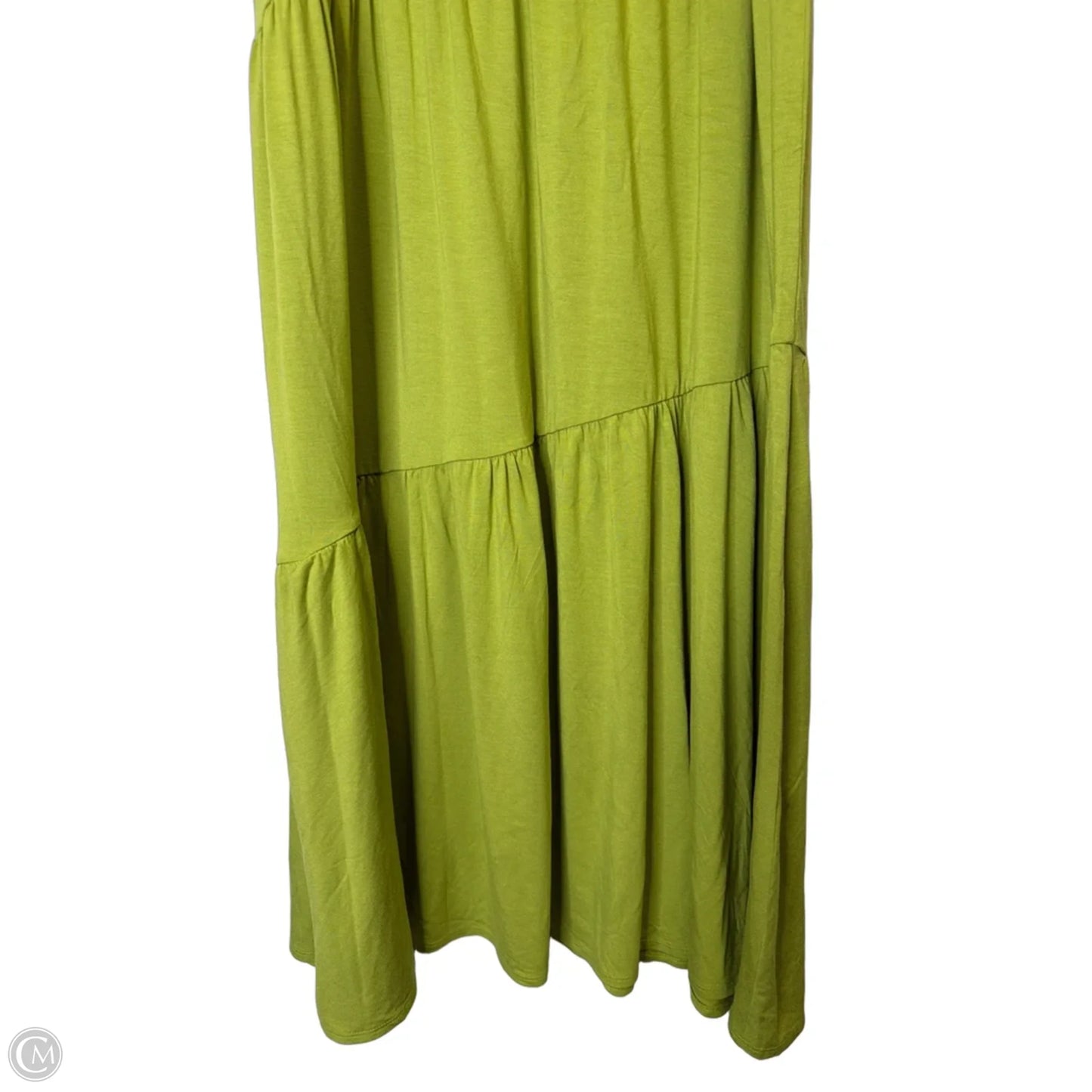 Dress Casual Maxi By Chicos In Green, Size: L