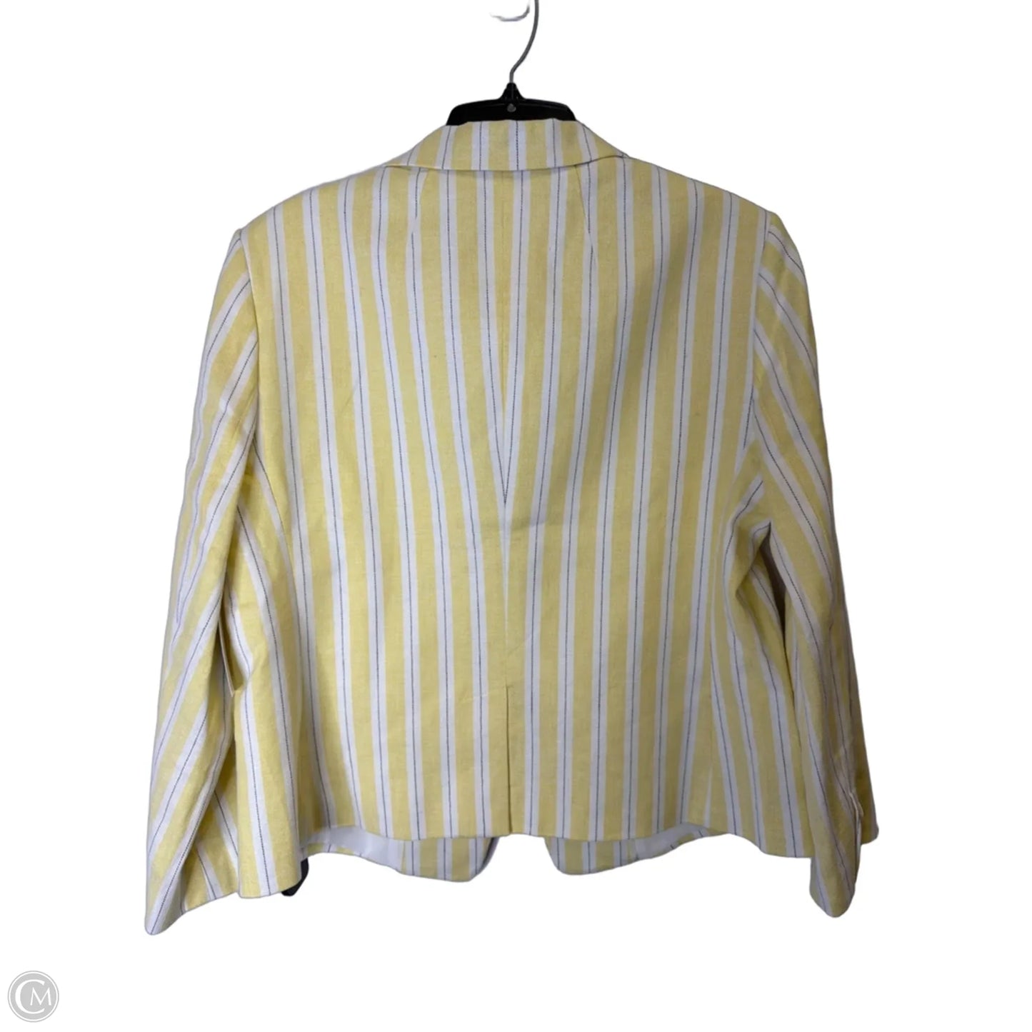 Blazer By Banana Republic In Yellow, Size: 12p