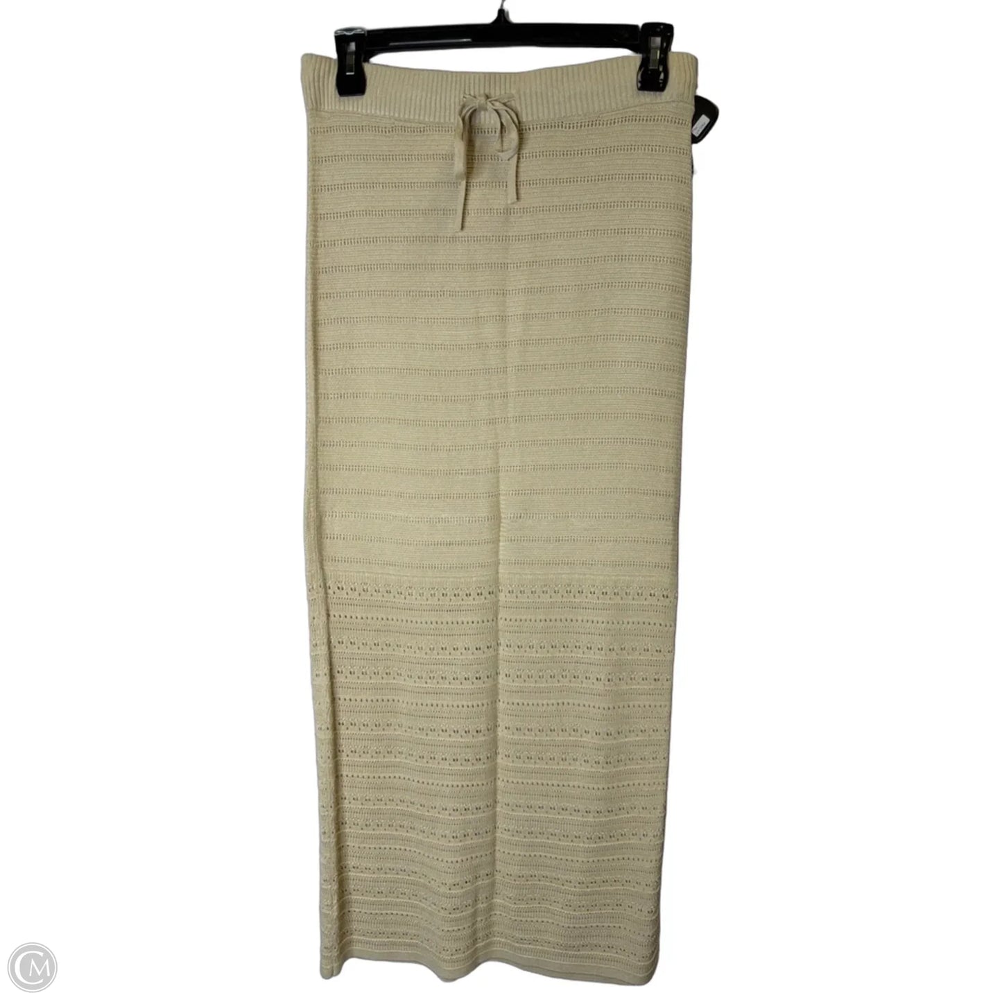 Skirt Maxi By Loft In Beige, Size: L