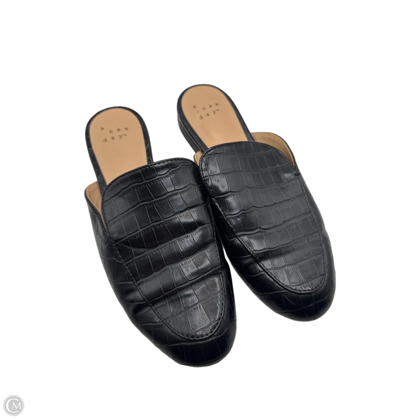 Shoes Flats By A New Day In Black, Size: 6