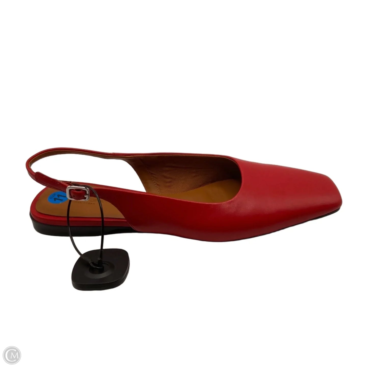 Shoes Flats By Clothes Mentor In Red, Size: 11