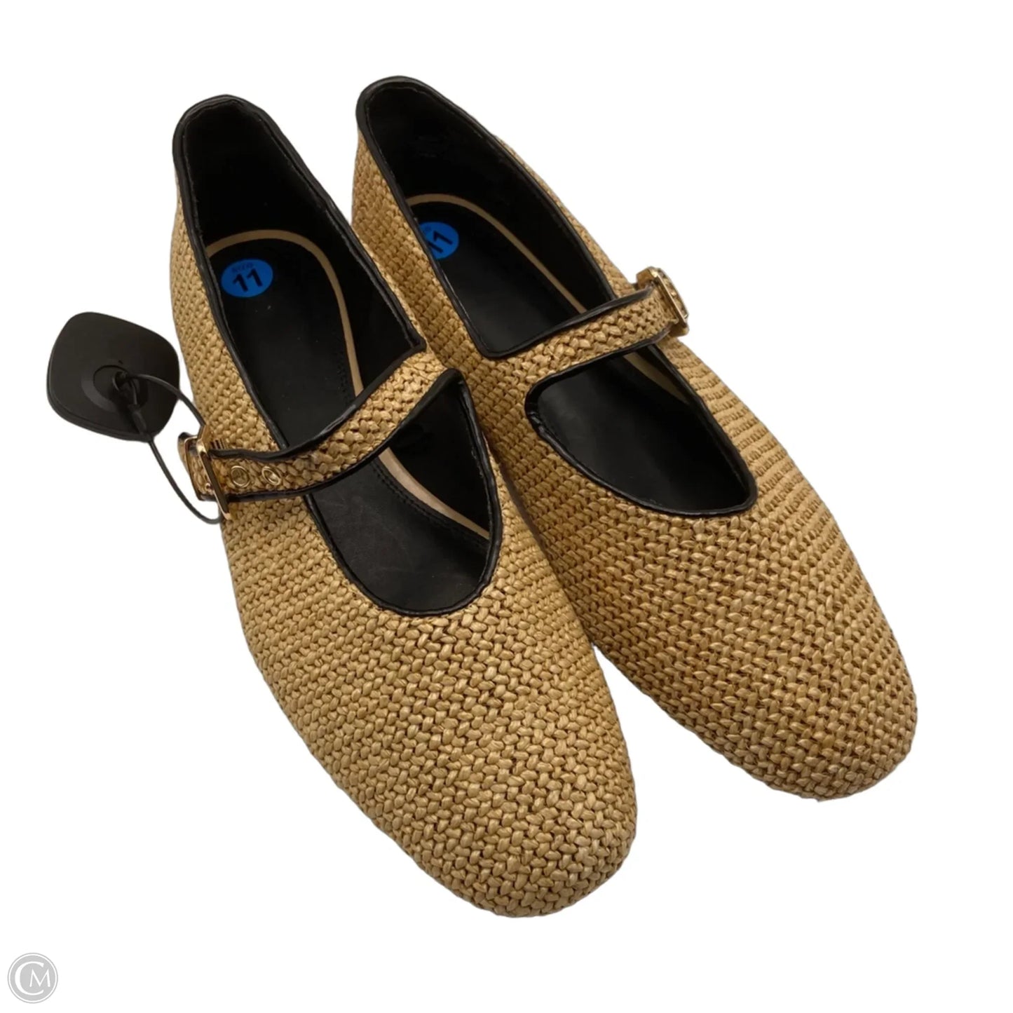 Shoes Flats By H&m In Brown, Size: 10