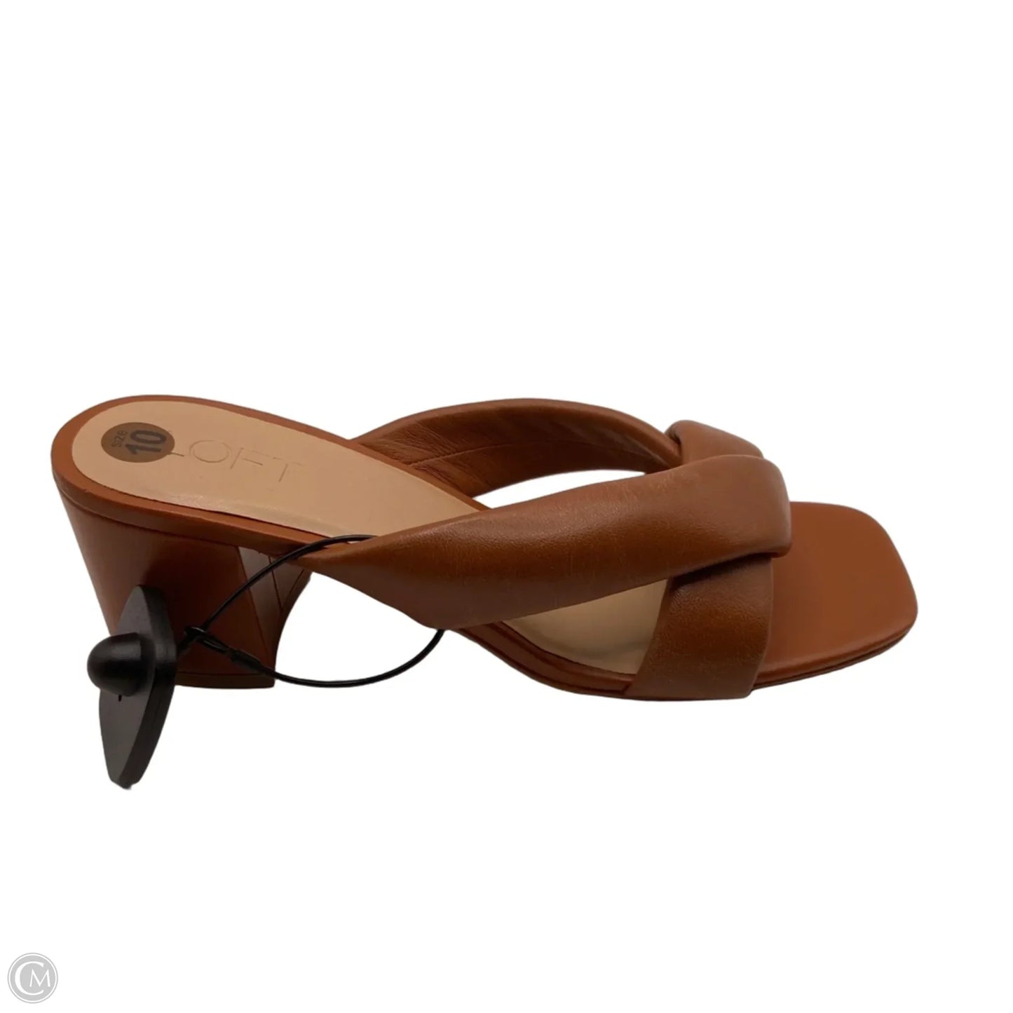 Shoes Heels Block By Loft In Brown, Size: 10