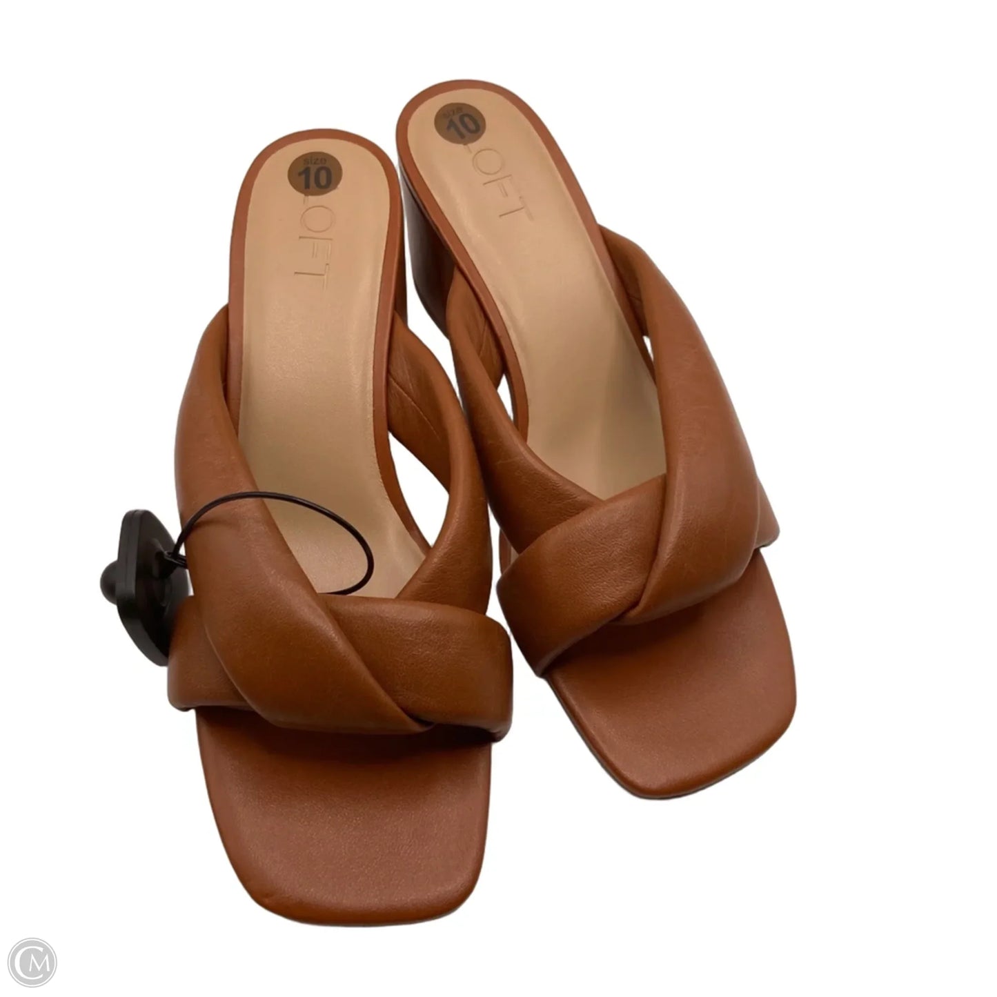 Shoes Heels Block By Loft In Brown, Size: 10