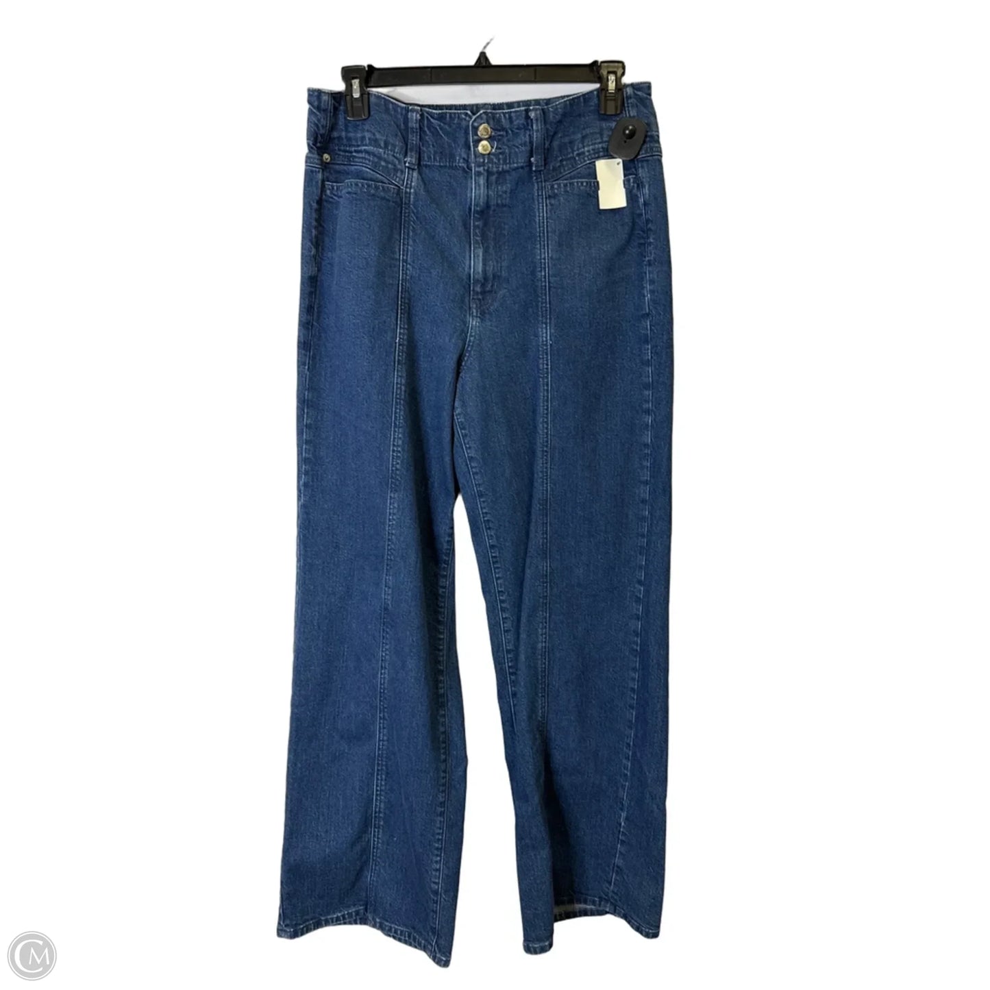 Jeans Wide Leg By Universal Thread In Blue Denim, Size: 14