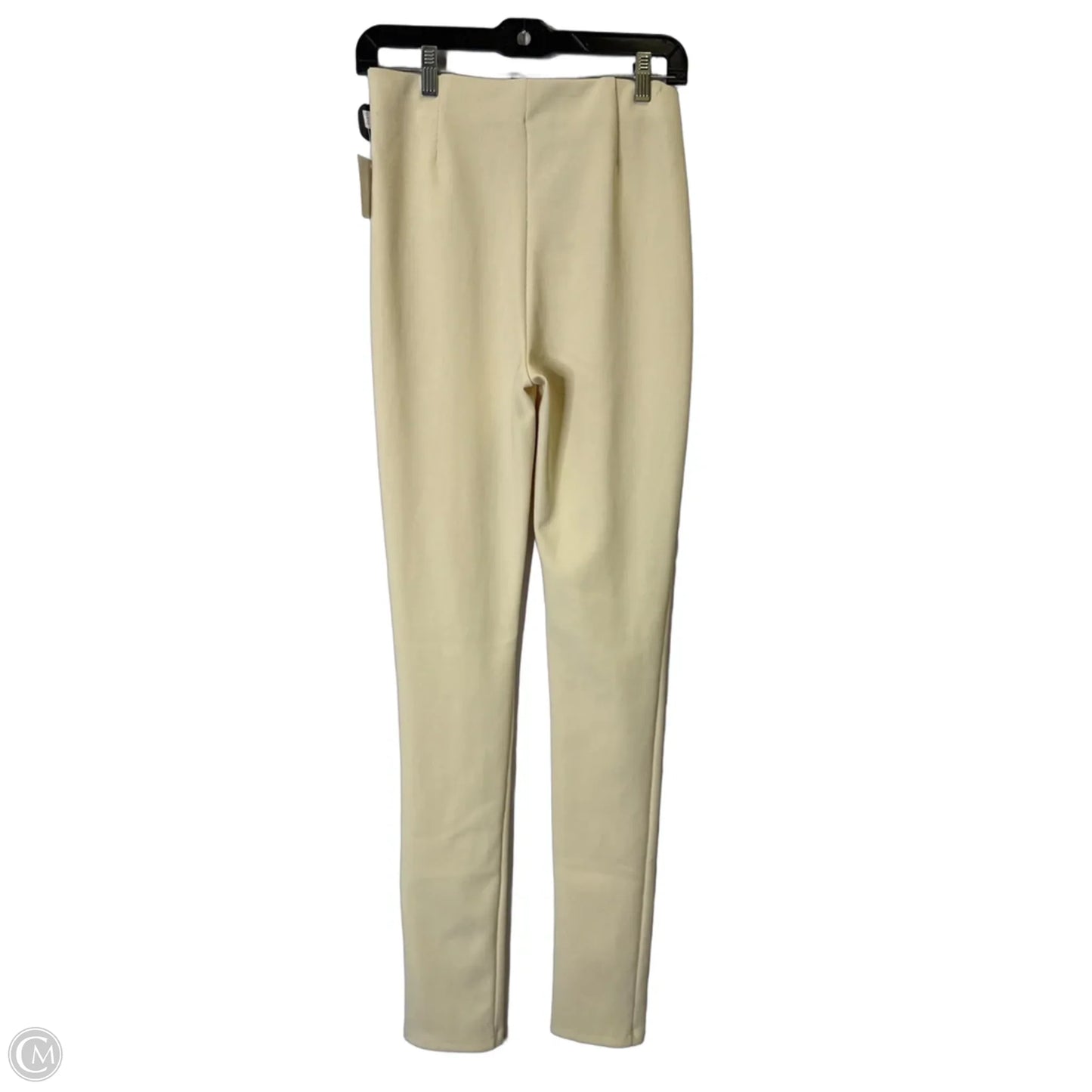Pants Leggings By Zara In Cream, Size: M