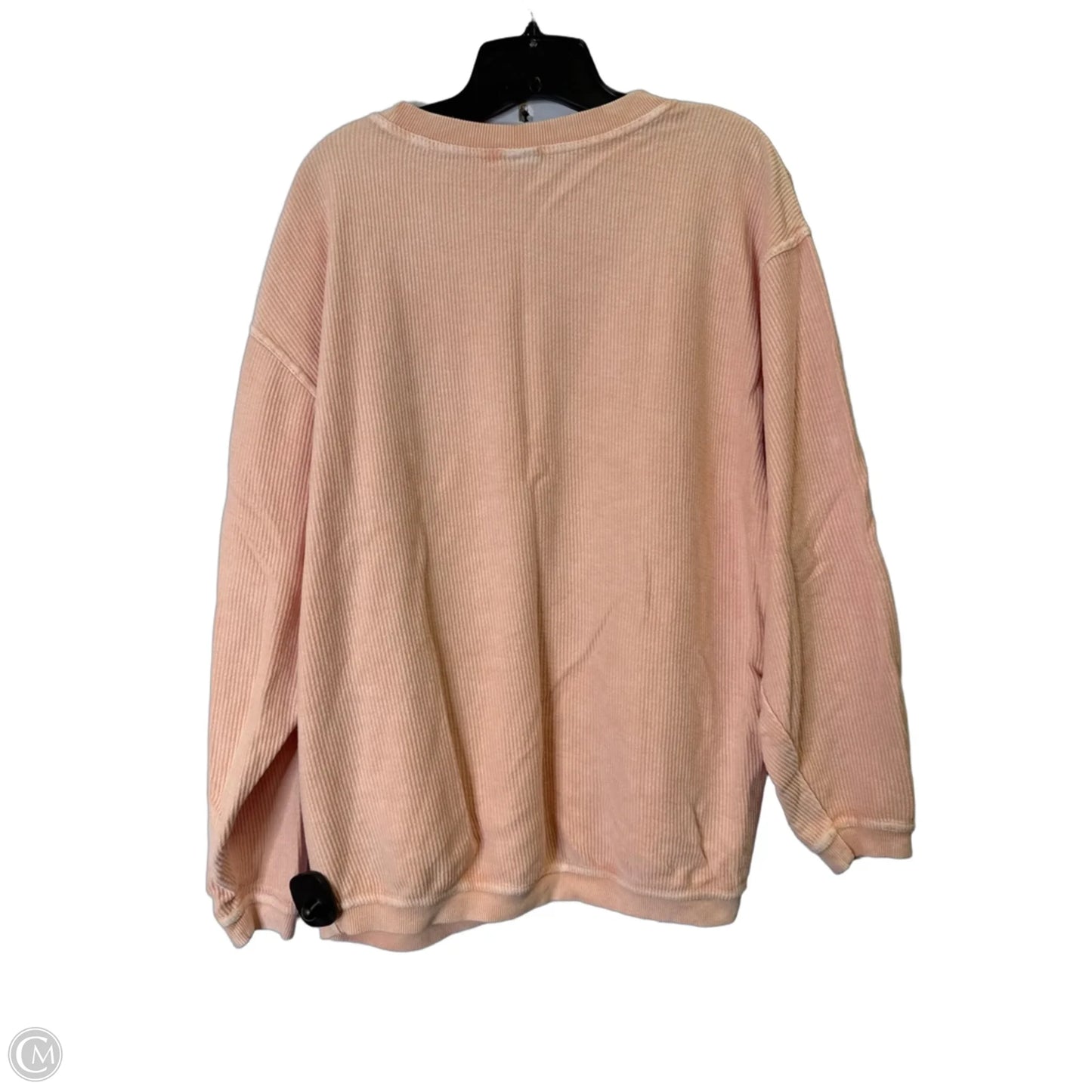 Sweatshirt Crewneck By Chicka-d In Pink, Size: M