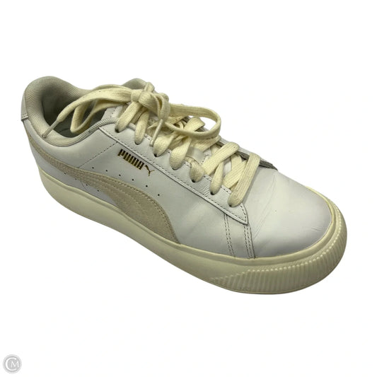 Shoes Sneakers Platform By Puma In White, Size: 10.5