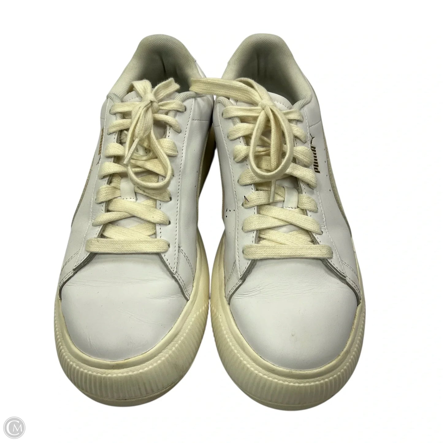 Shoes Sneakers Platform By Puma In White, Size: 10.5