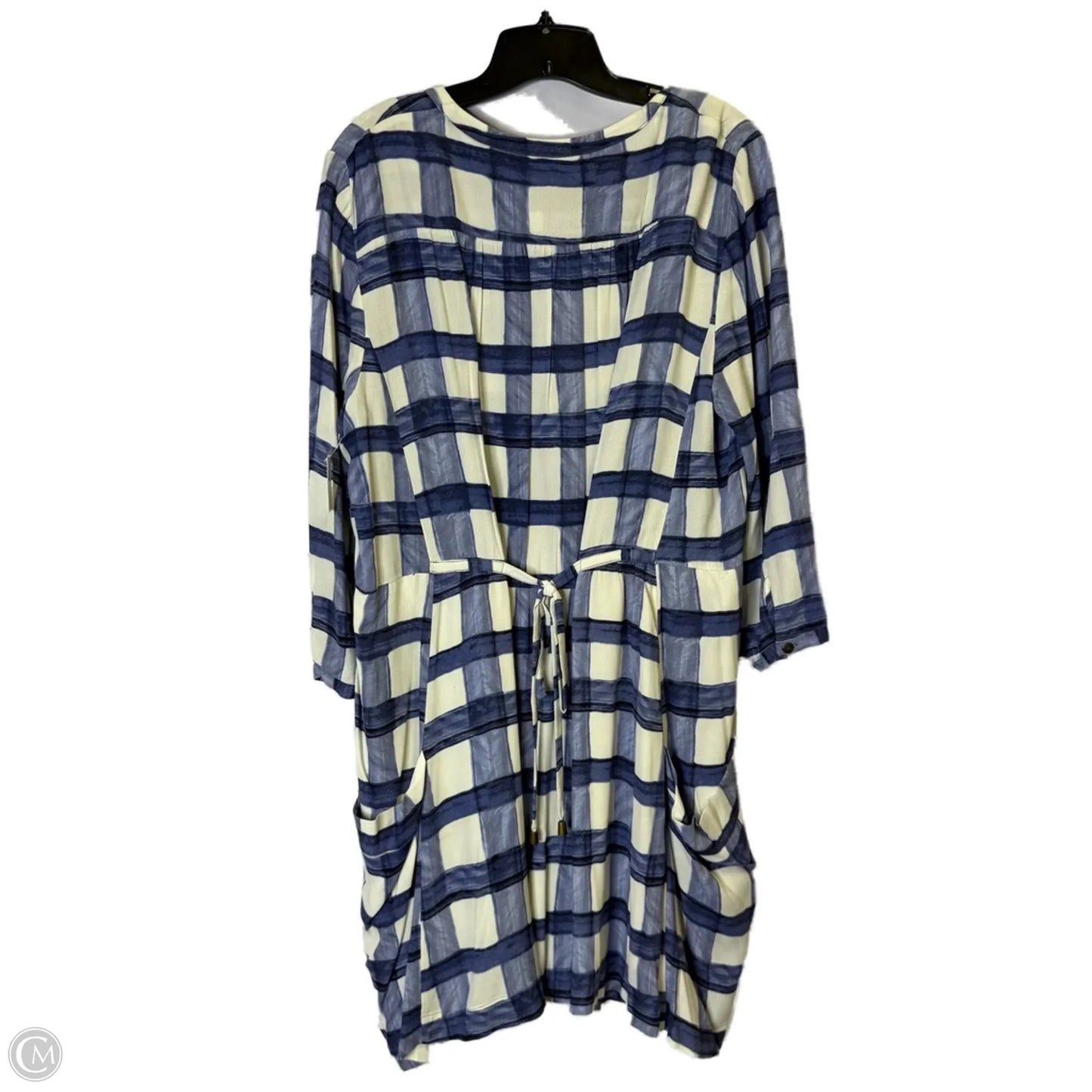 Dress Casual Midi By Maeve In Blue, Size: Xl