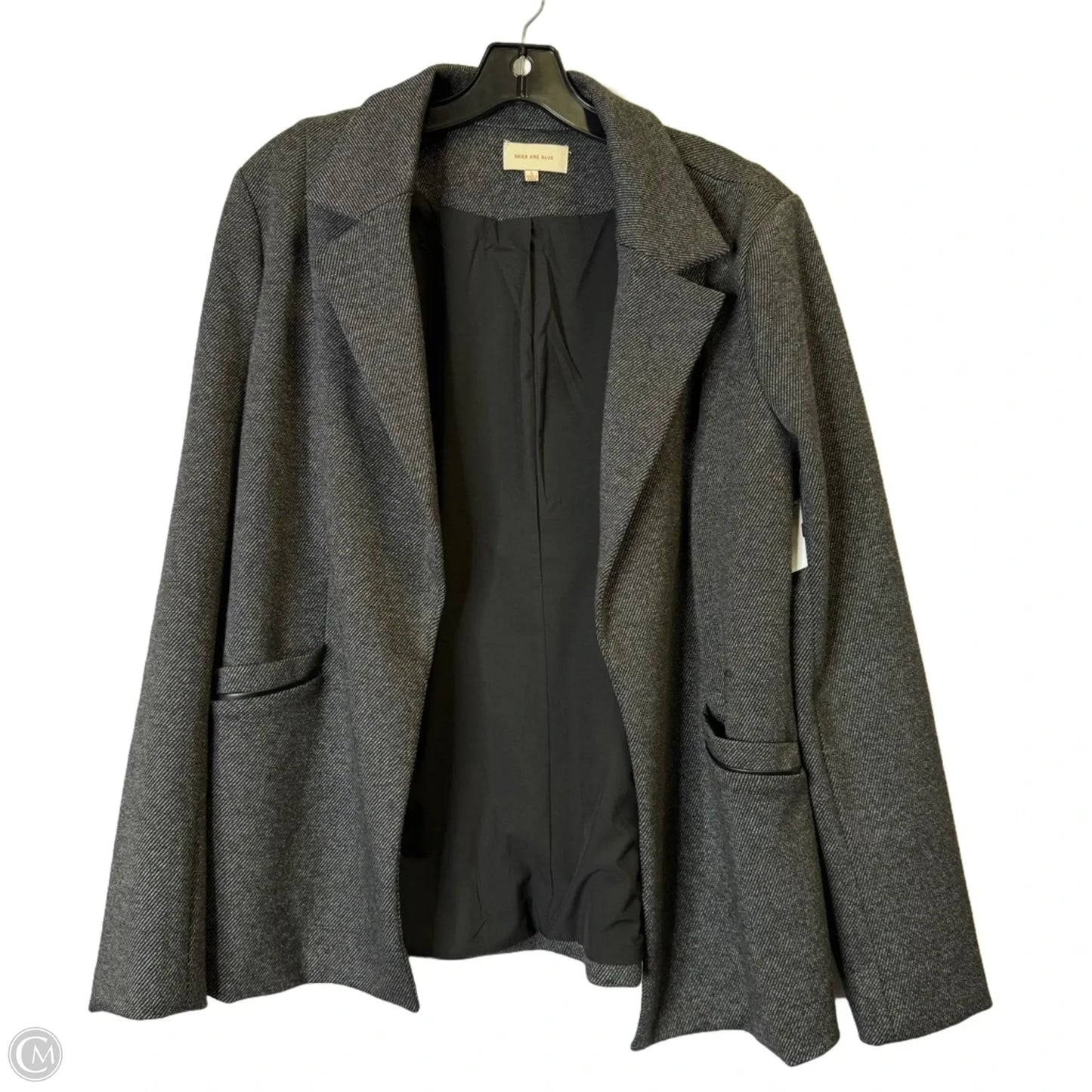 Blazer By Skies Are Blue In Grey, Size: L