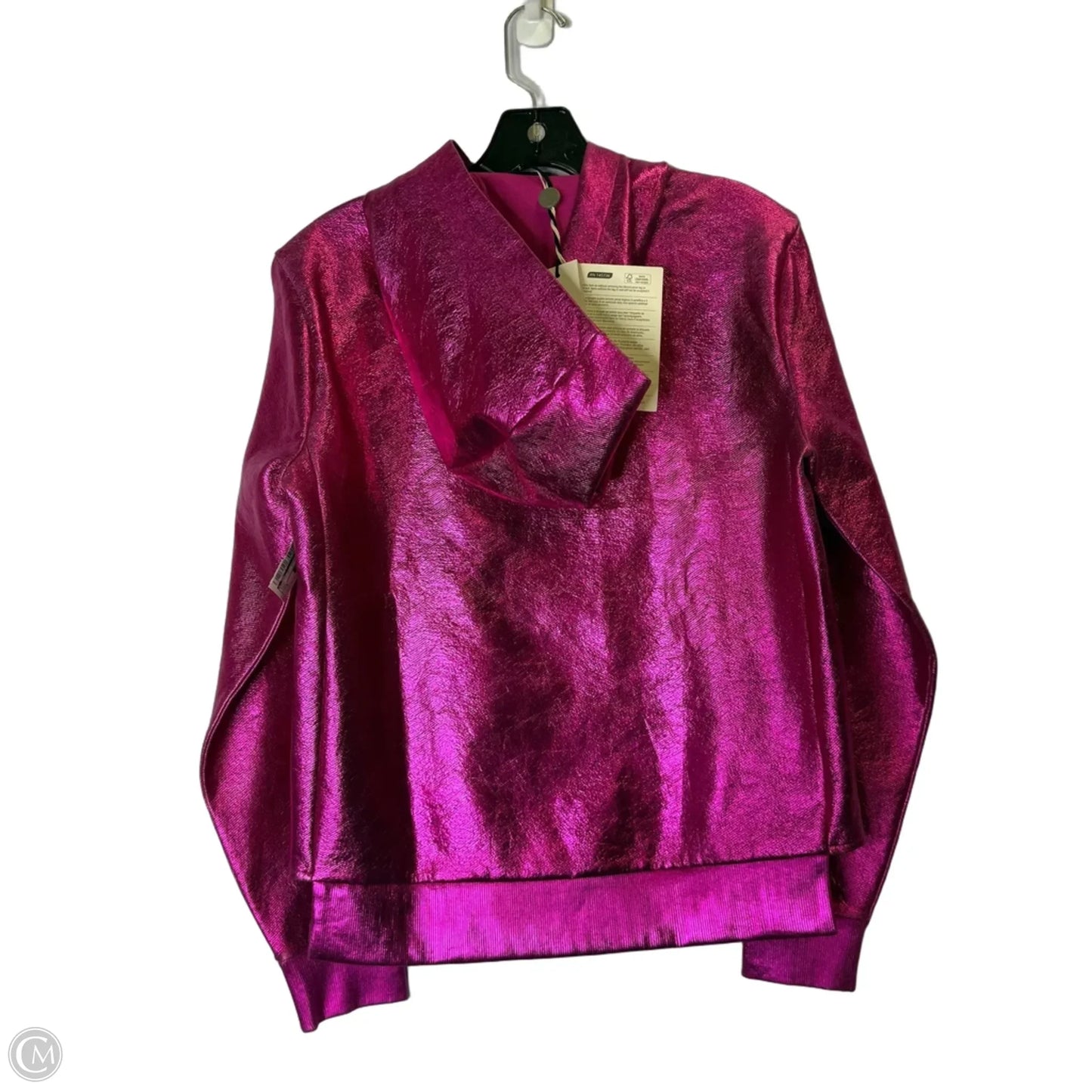 Sweatshirt Hoodie By Cmc In Pink, Size: S