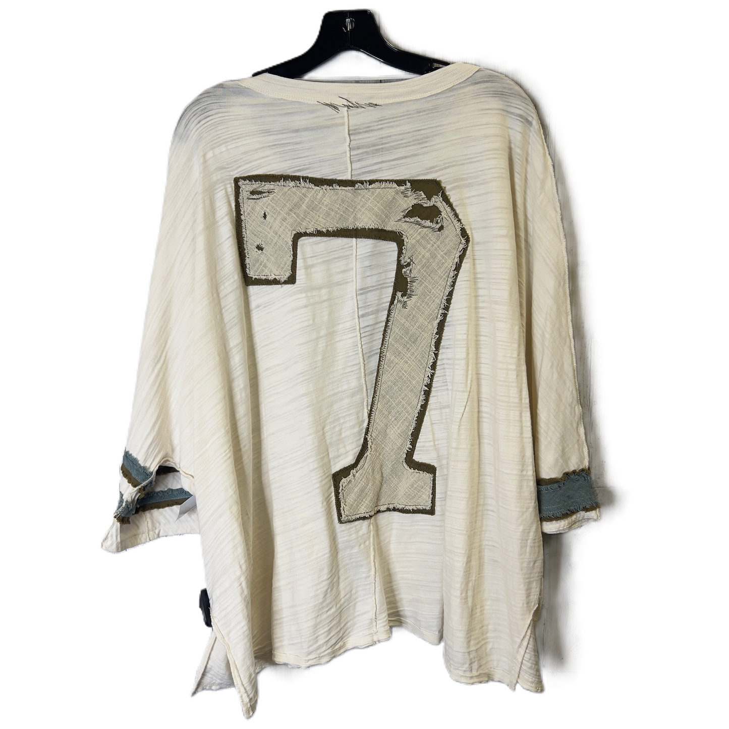 Top Long Sleeve By We The Free In Cream, Size: S