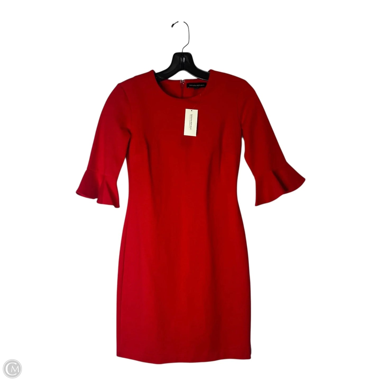 Dress Work By Banana Republic In Red, Size: 0p