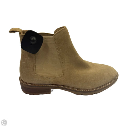 Boots Ankle Flats By Steve Madden In Tan, Size: 8.5
