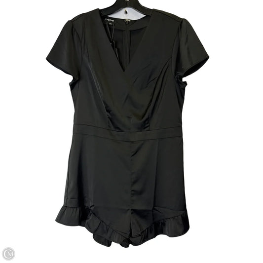 Romper By Bebe In Black, Size: 10