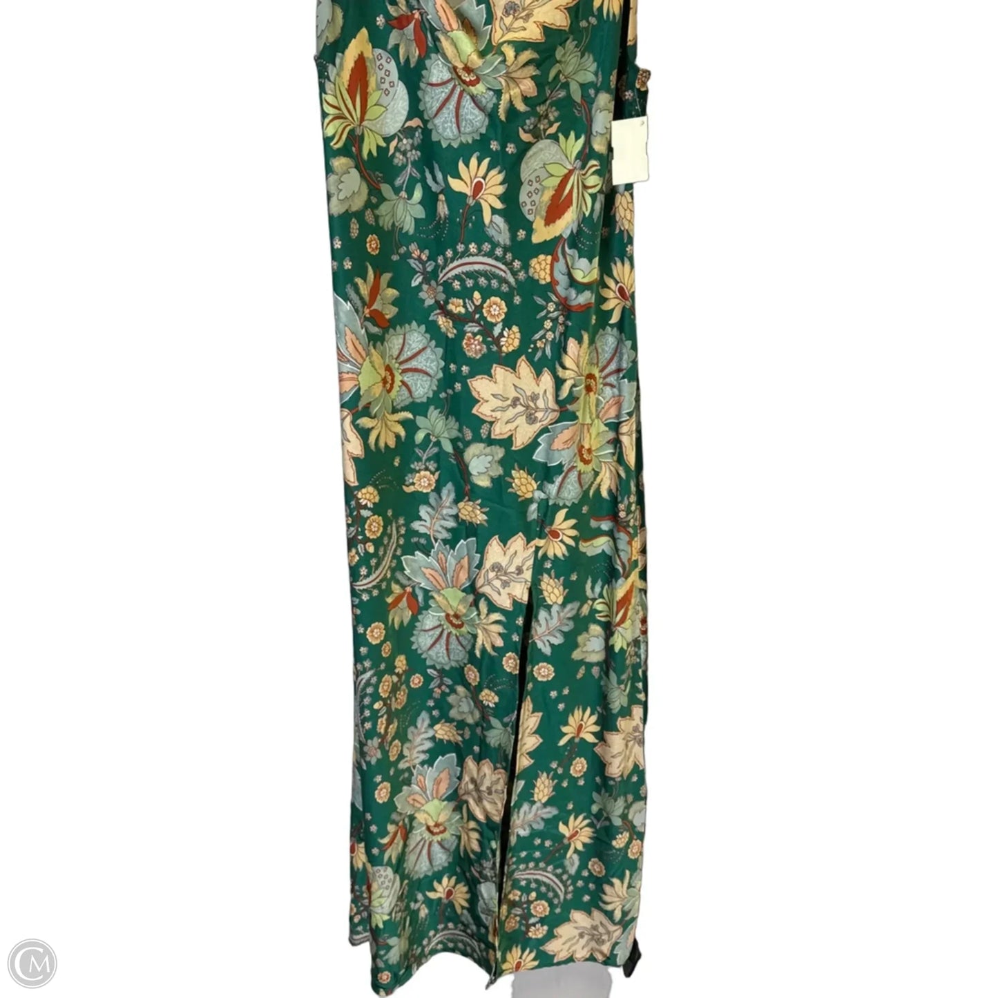 Dress Party Midi By Clothes Mentor In Green, Size: L