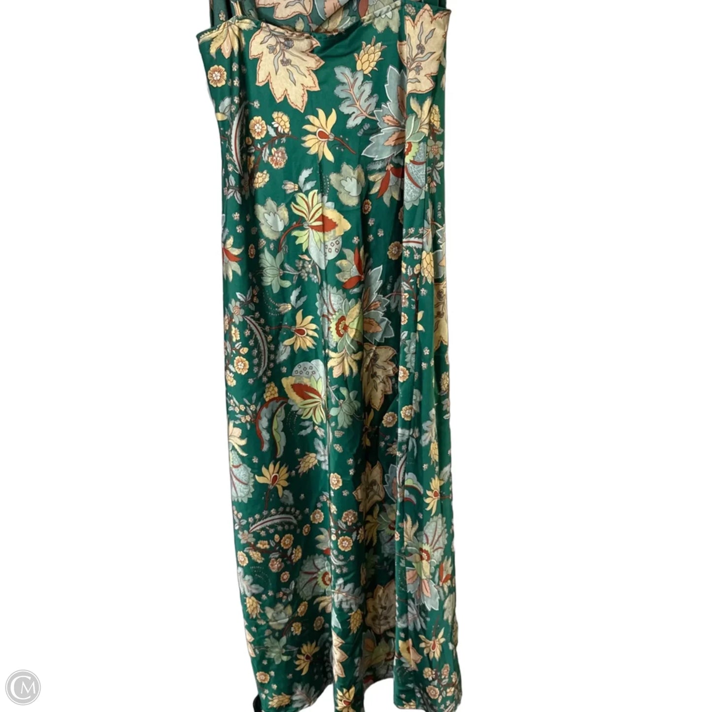 Dress Party Midi By Clothes Mentor In Green, Size: L