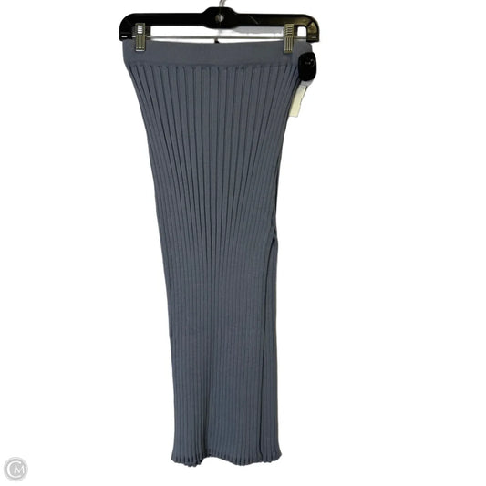 Skirt Midi By Cider In Blue, Size: M