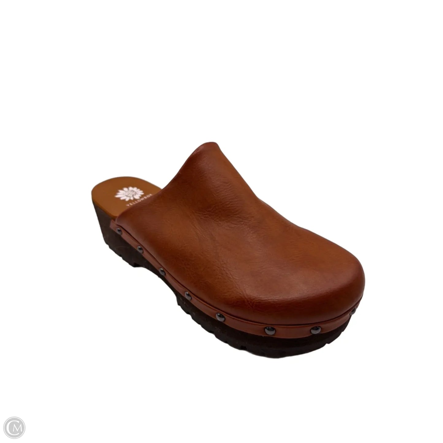 Shoes Heels Platform By Yellow Box In Brown, Size: 7.5