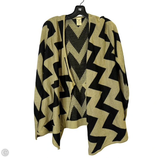 Sweater Cardigan By Faded Glory In Brown, Size: S