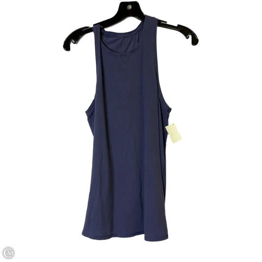 Athletic Tank Top By Lululemon In Blue, Size: M